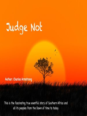 cover image of Judge Not
